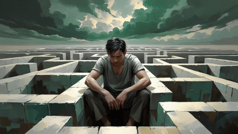 Man in a Labyrinth